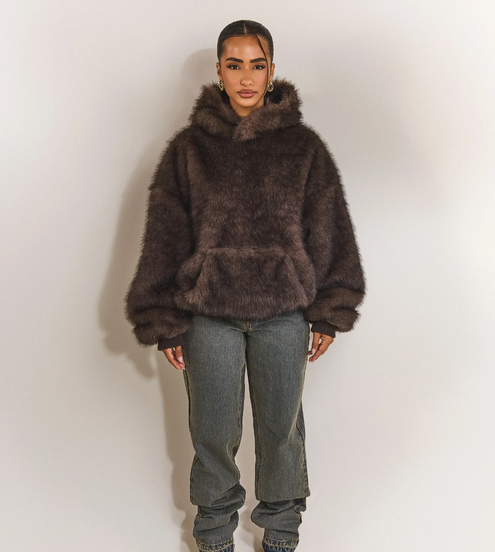 Fur Hoodie